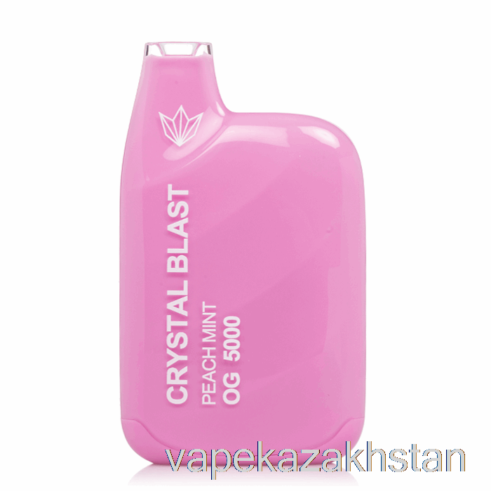 Vape Kazakhstan Crystal Blast OG5000 Disposable Peach Mint